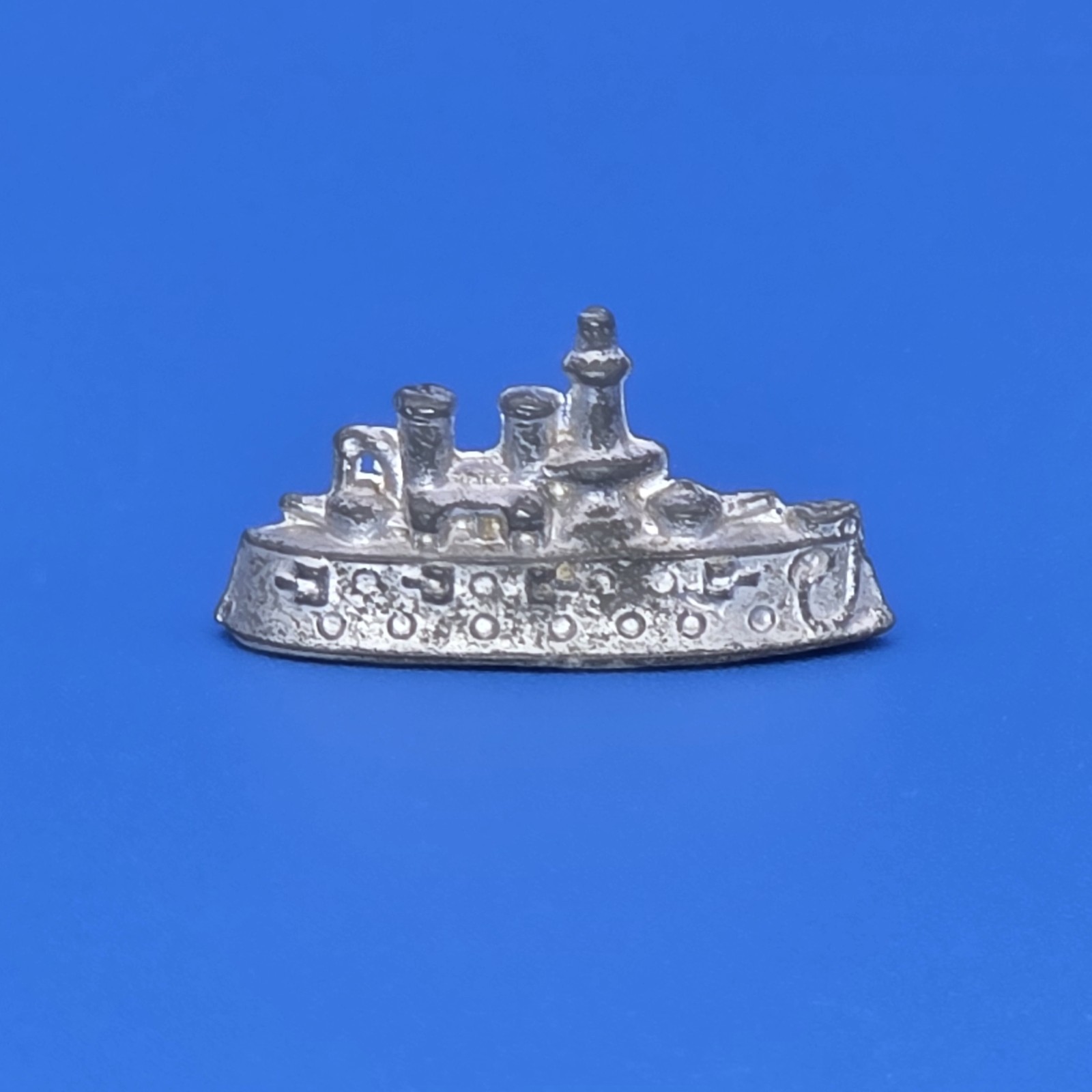 Vintage Monopoly Battleship Battle Ship Boat Token Standard Basic Mover