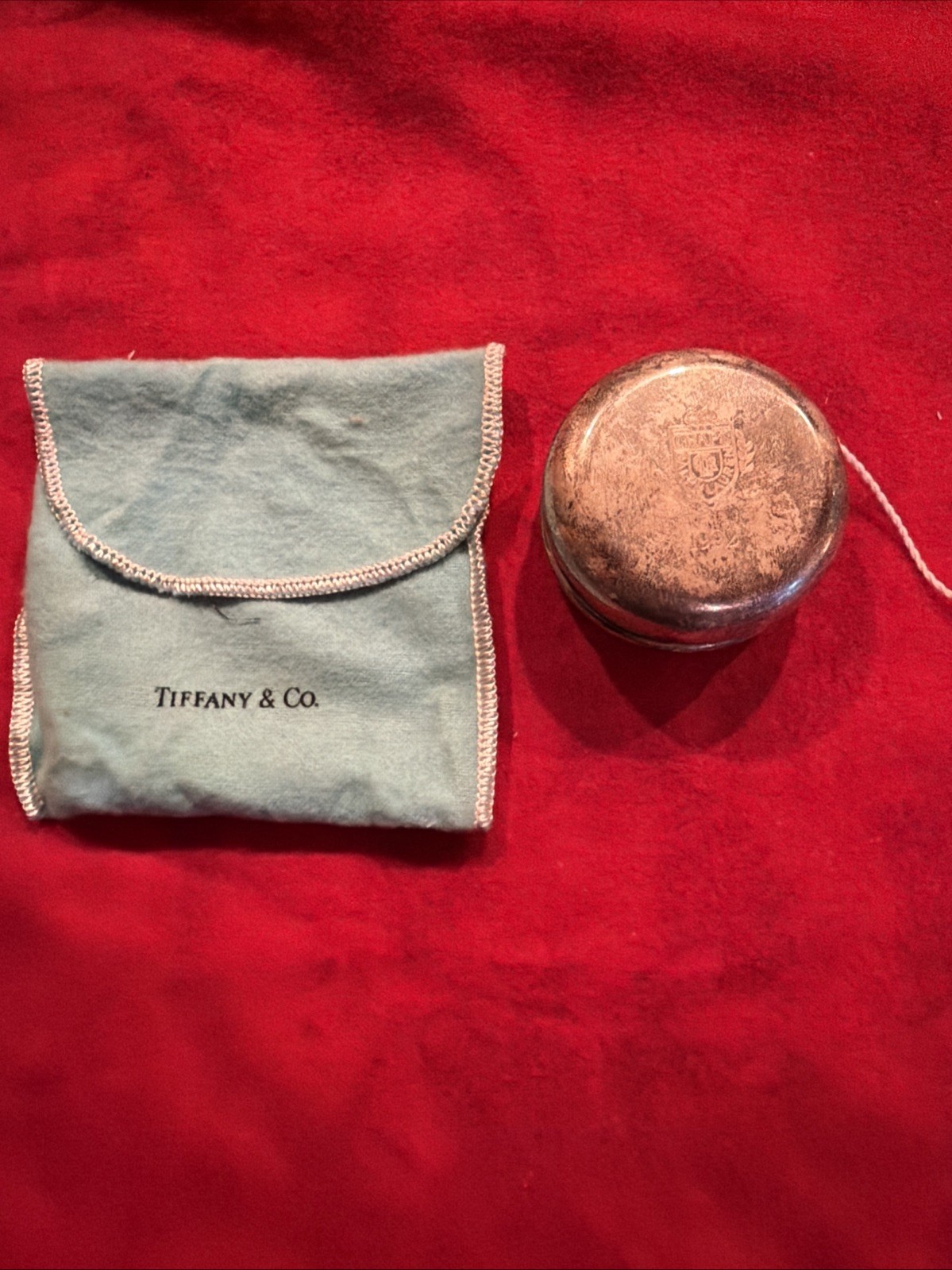 RARE TIFFANY & CO STERLING SILVER 925 YO-YO CHAPS RALPH LAUREN LOGO 1992