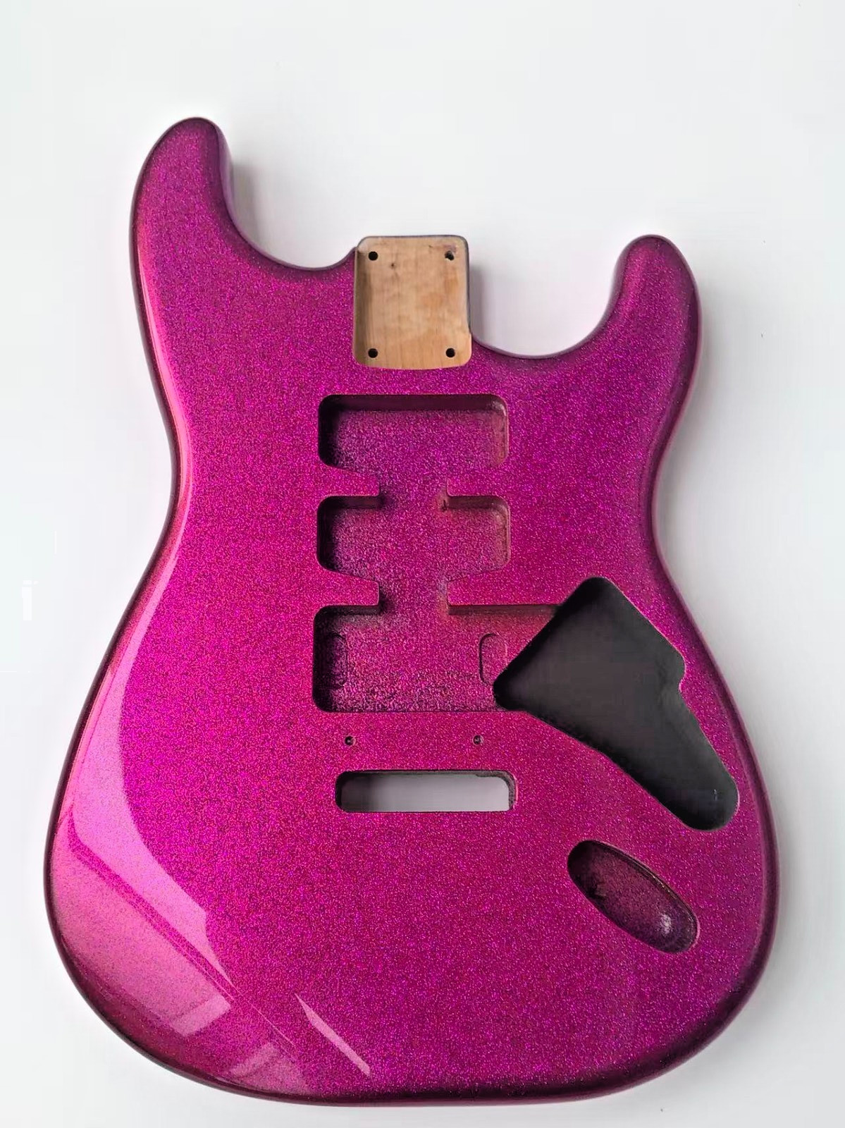 ST  2 Alder electirc guitar bodies powder sparkle finish guitar body