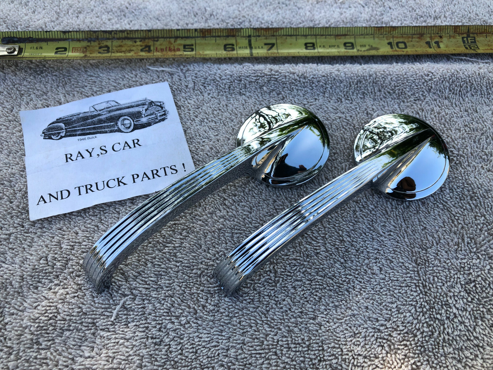 NEW SET 49 TO 64 REPLACEMENT INTERIOR METAL DOOR HANDLES !