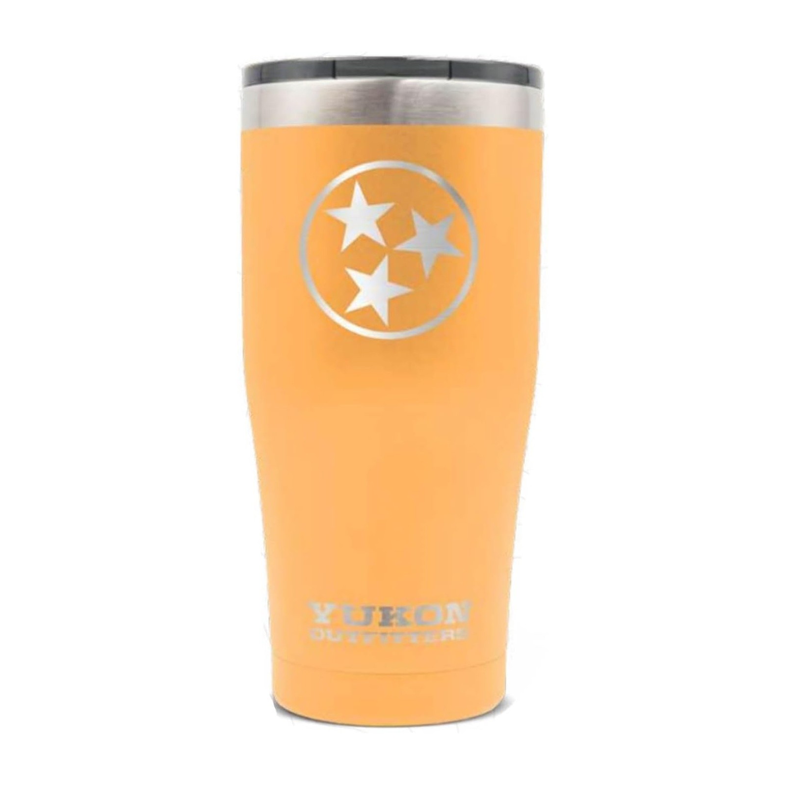 YUKON OUTFITTERS Freedom 20oz TN Tri-Star Bright Peach Tumbler (MGYT20TSBP)