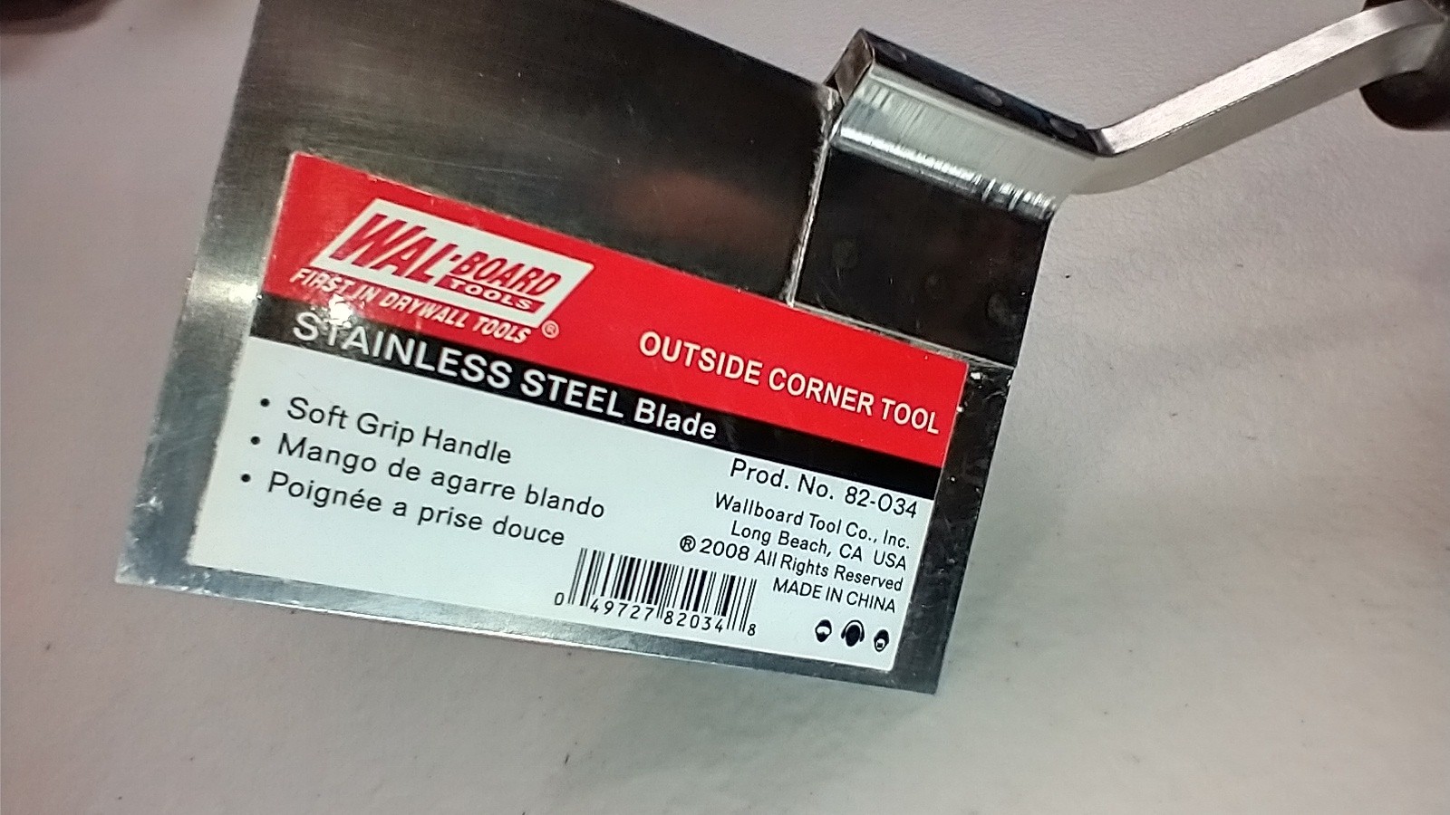 Wal-Board Mud Tools- Inside & Outside Corner Tools- 1 New, 1 Used.
