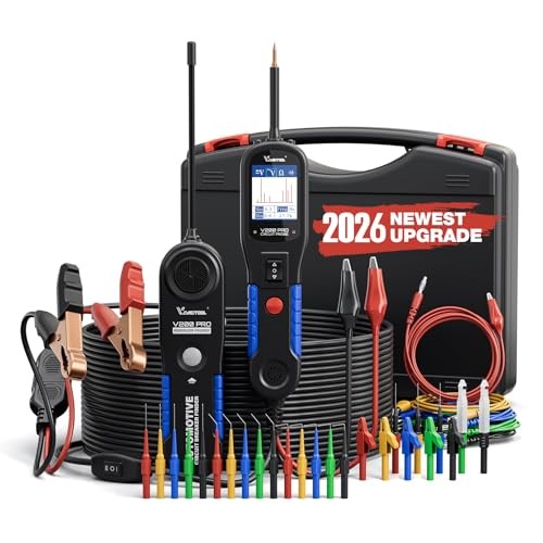 V200 PRO Upgrade Kit Automotive Power Circuit Probe Tester with 30PCS Back