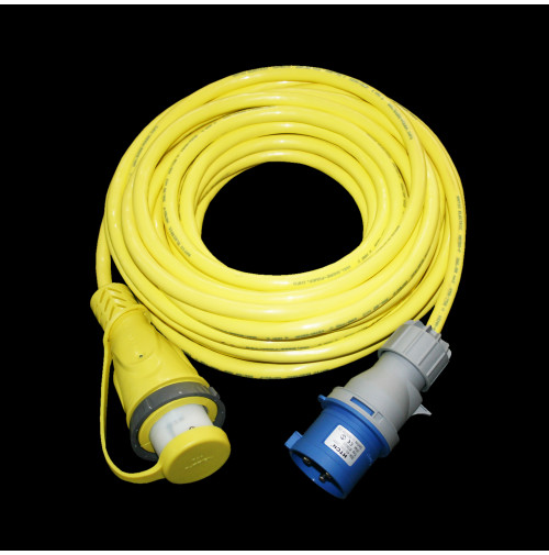 MARINE CORDSET - 15 M - YELLOW COLOR - 32 A - 230 V - F3215IEC-SY - AM - FURRION