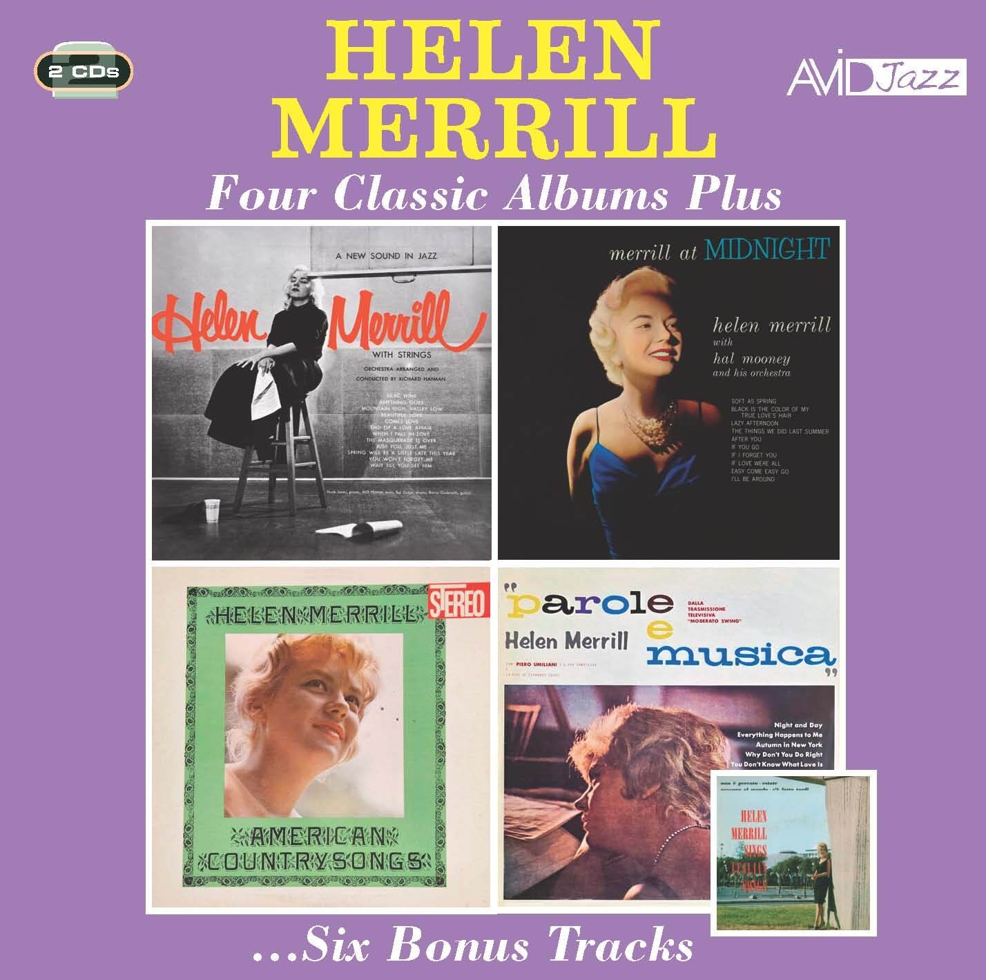 Helen Merrill Four Classic Albums Plus: With Strings/At Midnigh (CD) (UK IMPORT)
