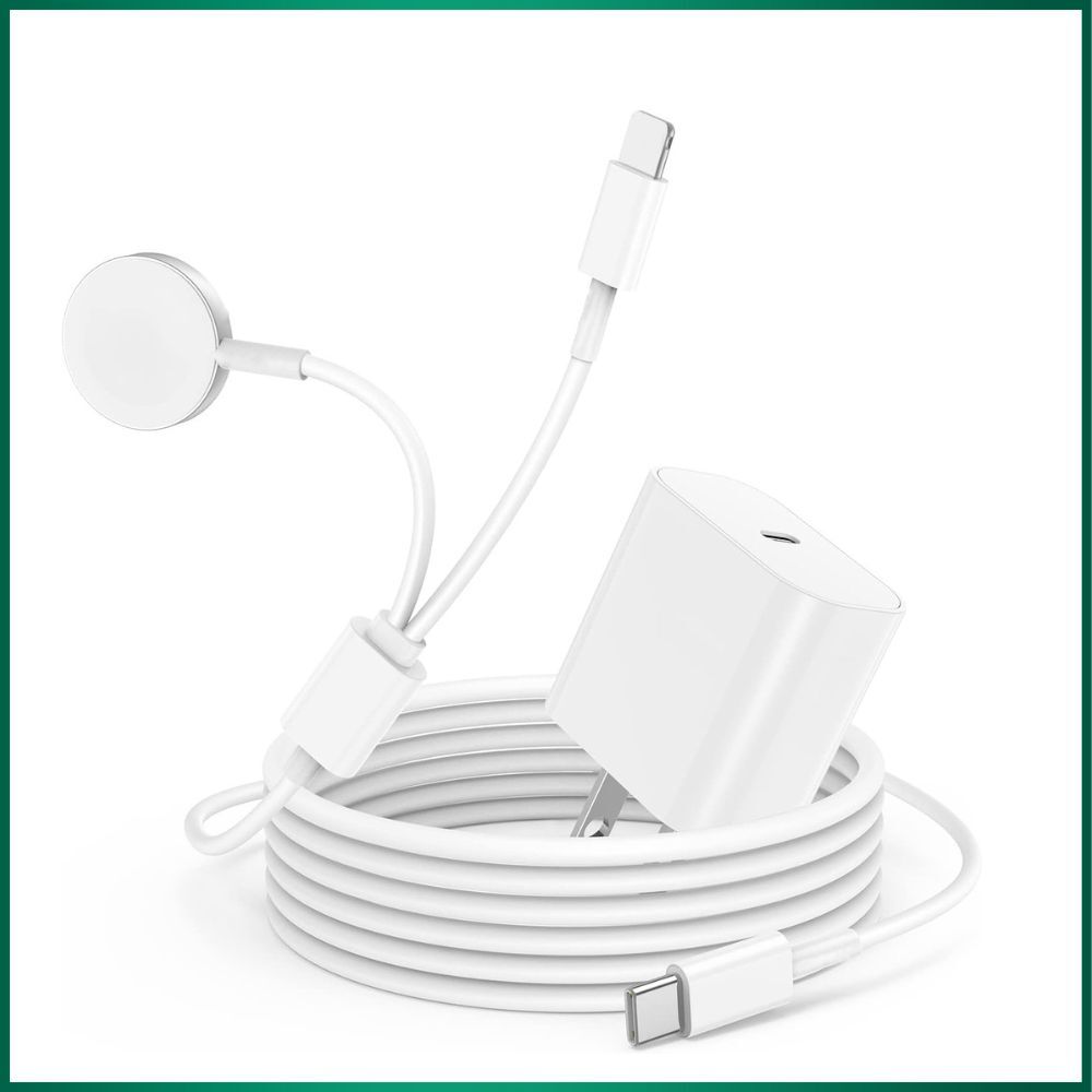 USB-C Charger Magnetic Fast Charging Cable For i Watch 8/7/6/SE/5/4 For iPhone