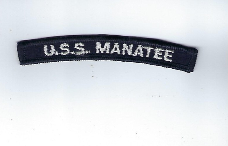 USS Manatee, AO-58,  US Navy "Rocker"