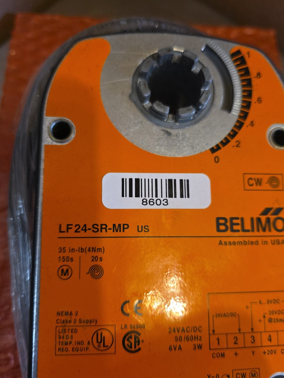 Belimo LF24-SR-MP LF24SRMP Actuator *WE*SHIP*TODAY*