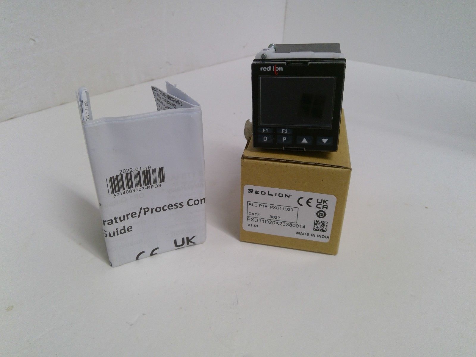 Red Lion PXU11D20 Temperature PID controller for valve position 120VAC powered