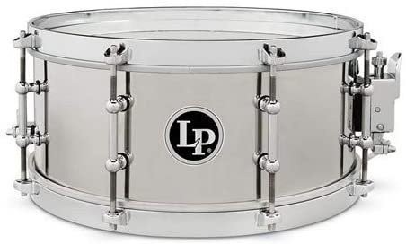 Latin Percussion Stainless Steel Salsa Snare (5.5"x13")