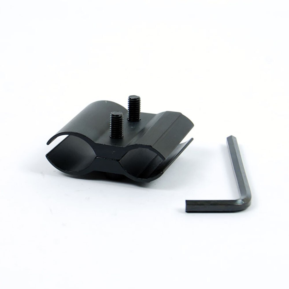 Tactical Barrel Clamp Ring Mount for Flashlight Laser Scope Rifle Gun Adapter
