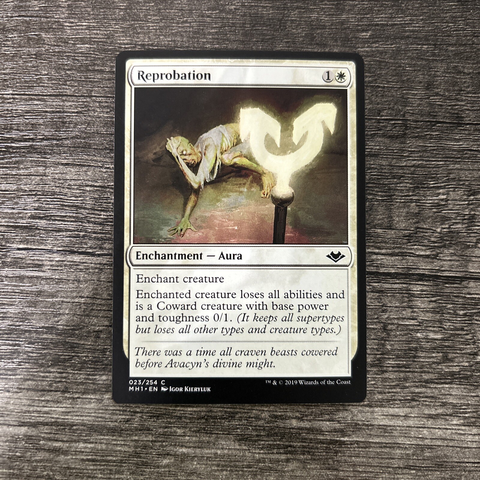 MTG 1x Reprobation x1 LP Modern Horizons