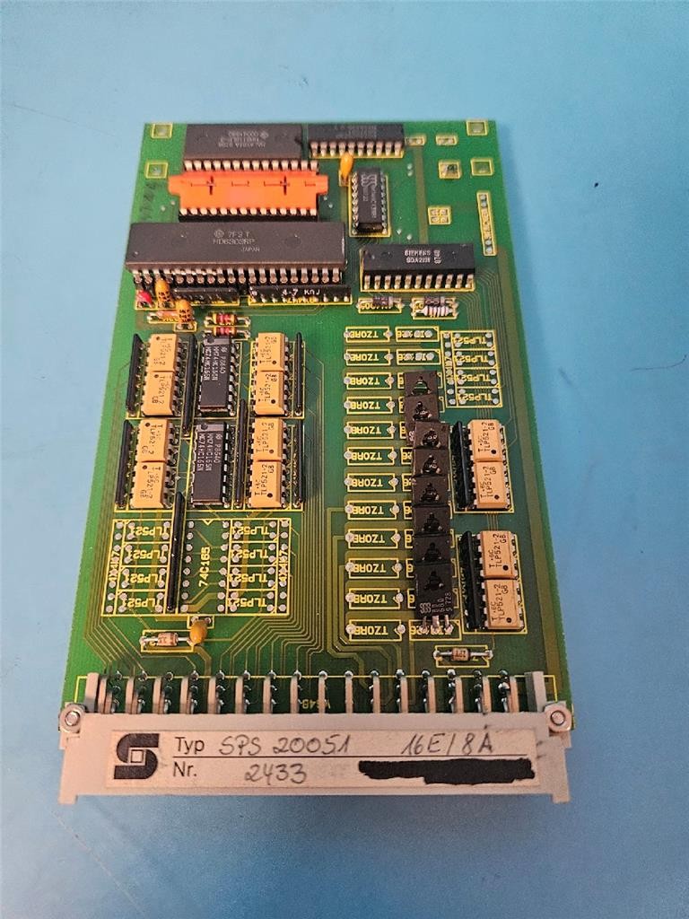 HARRANDT SCHORNDORF SPS 20051 16E/8A CIRCUIT BOARD PISTON MODULE PLUG IN 669-48