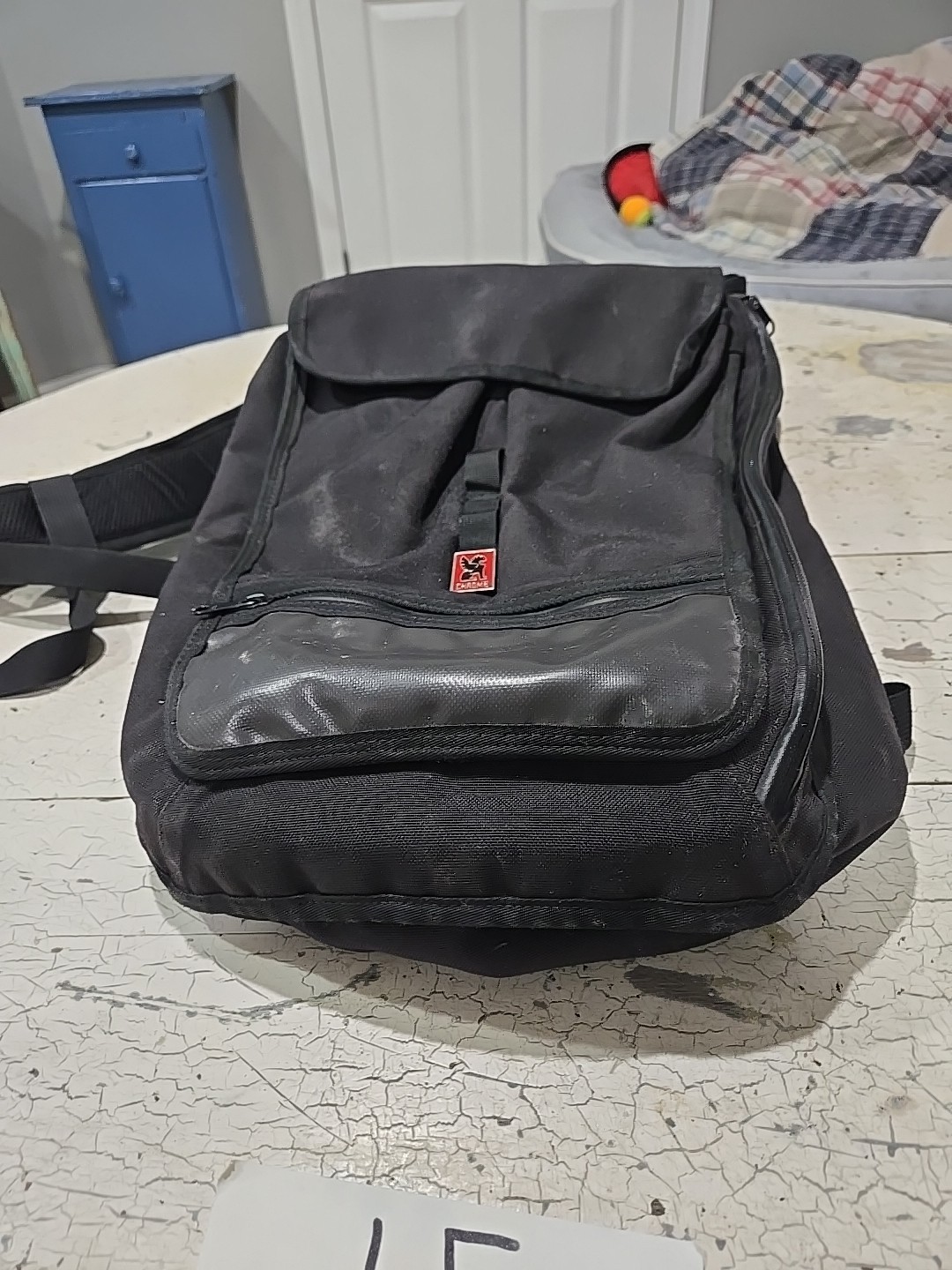 Chrome Citadel bike backpack in black Used