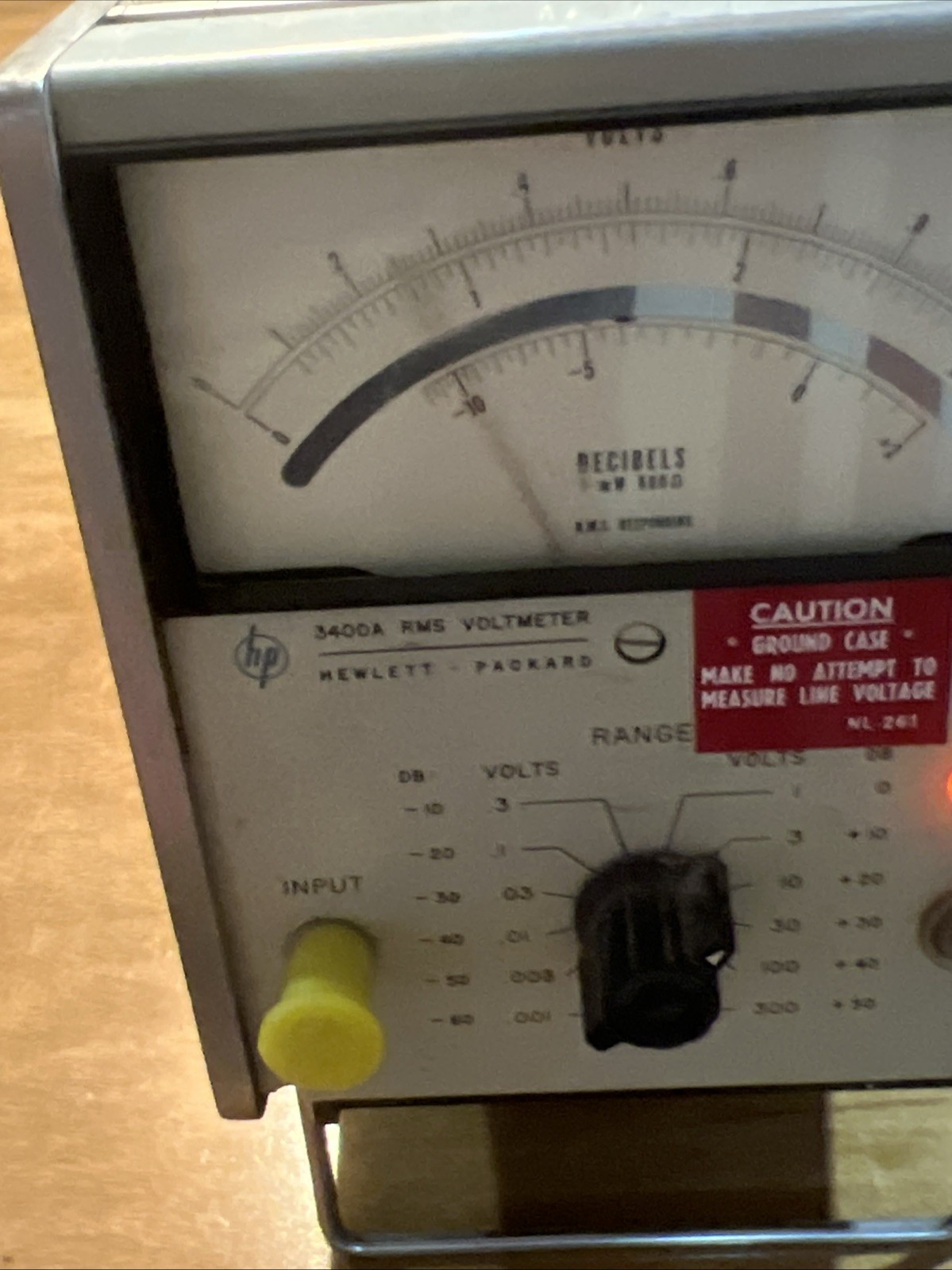 HP 3400A RMS Voltmeter
