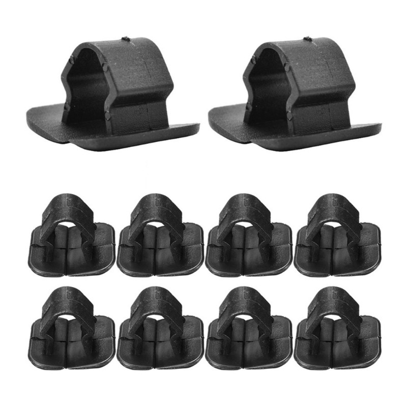 Upgrades Engine Hood Insulation Clips 10pcs for Automotive Repair Technicians