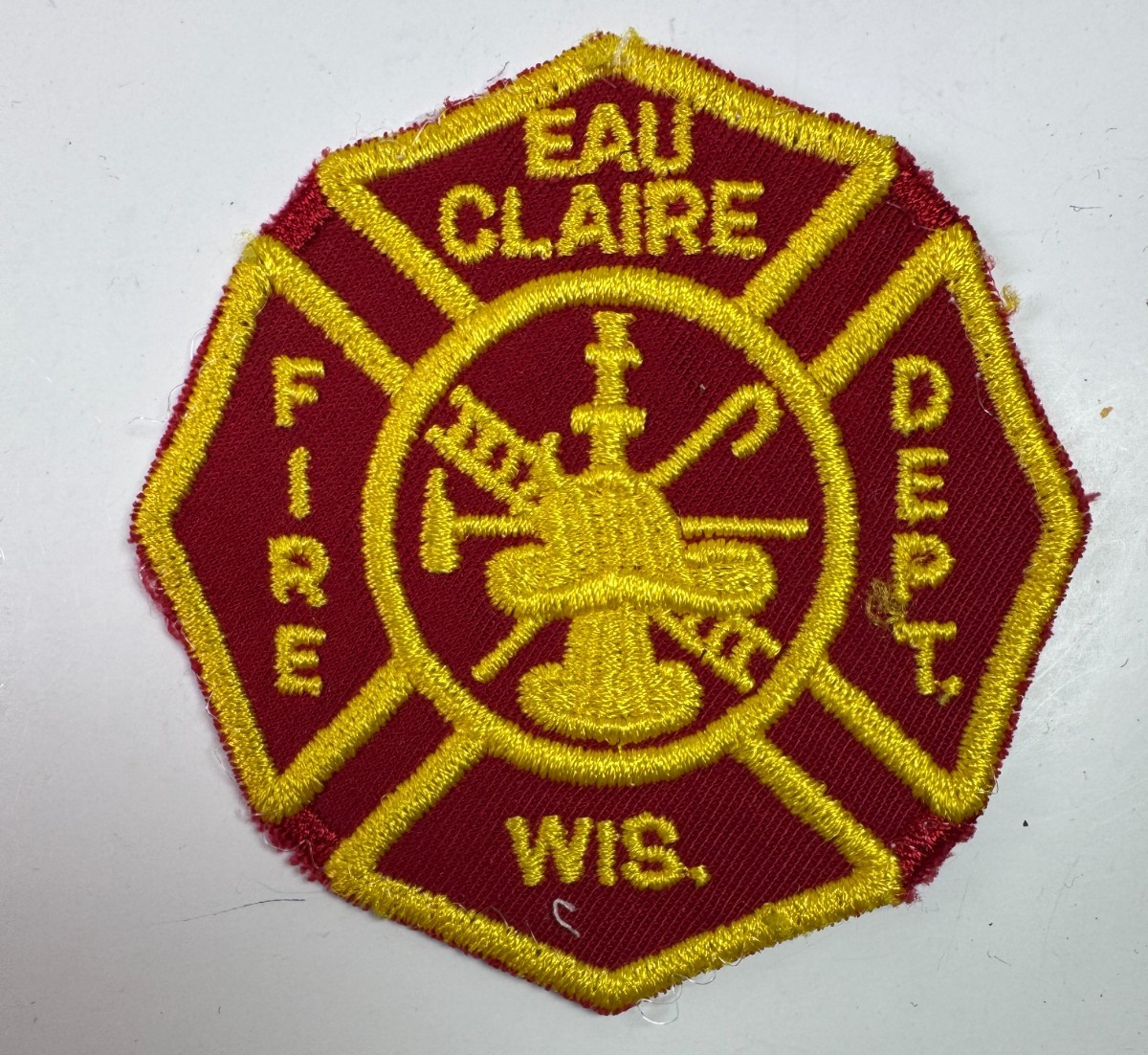 Eau Claire Fire Wisconsin WI Patch J10