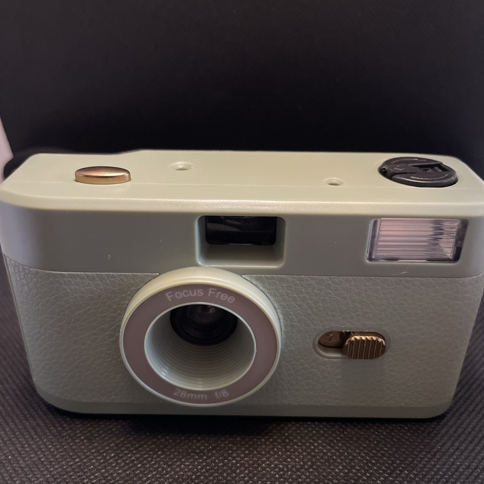 Heyday 35mm Camera with Built-In Flash Green