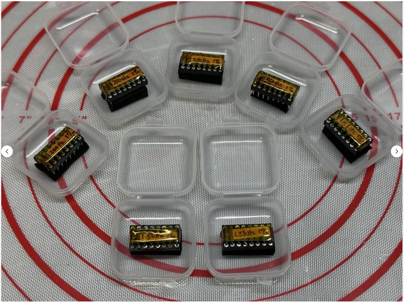 Crossover Filter modules for AudioControl Richter Scale 24dB/oct 16pin 1% module