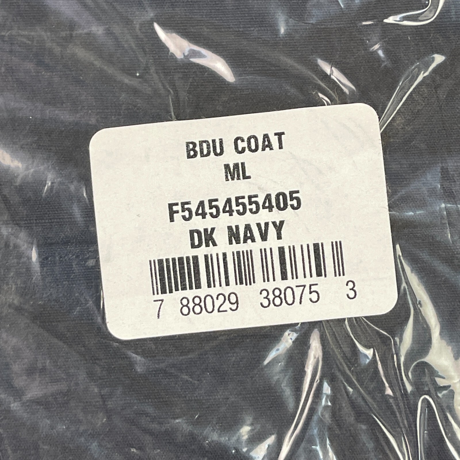 NEW BDU Propper Jacket - Navy - Medium Long