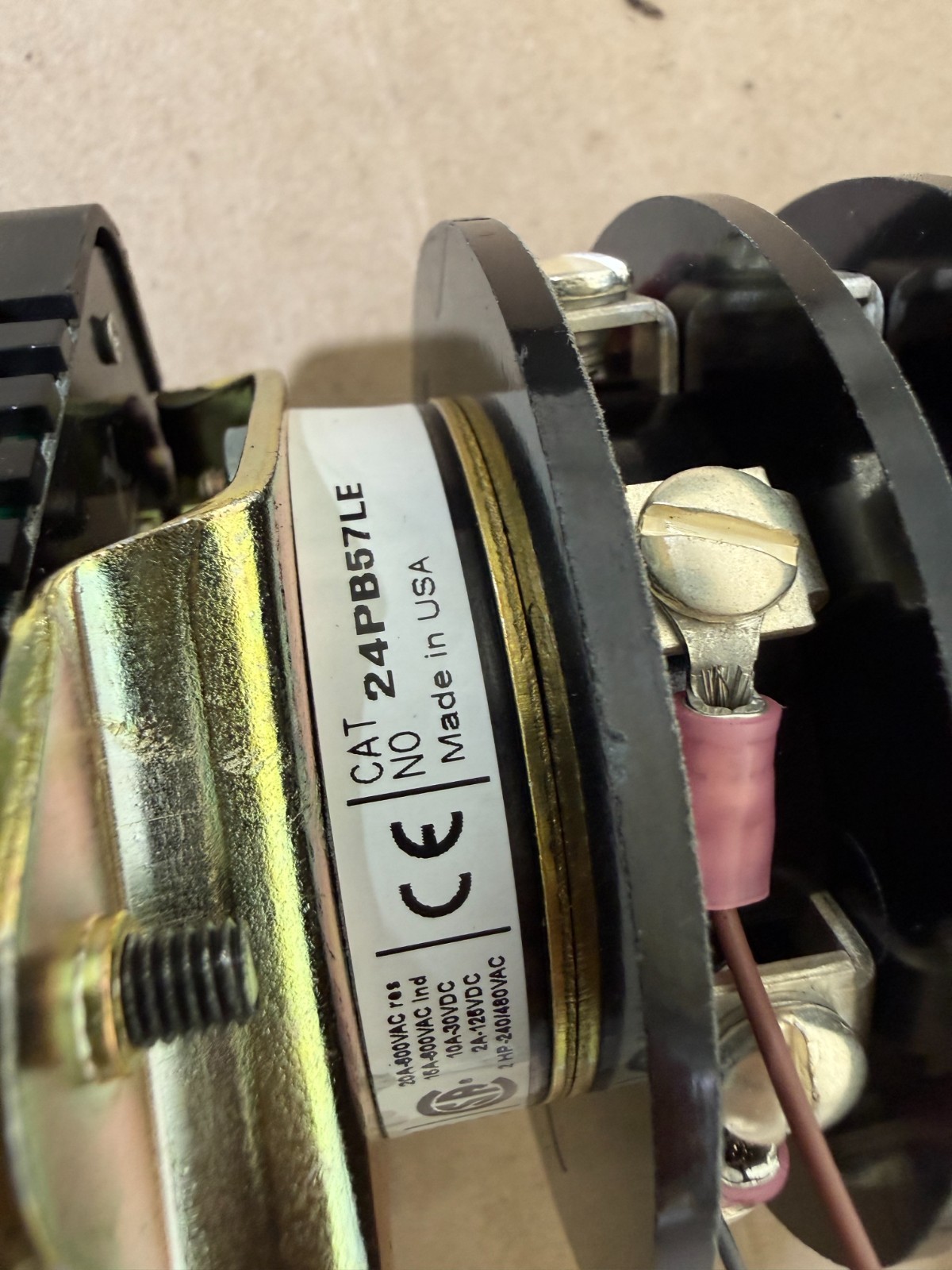 Electroswitch Series 24 Breaker Control Rotary Switch 24PB57LE
