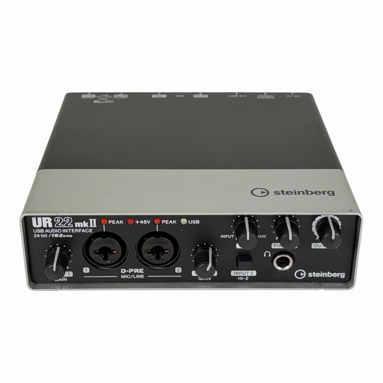 Steinberg UR22 MKII Compact 2-IN / 2-OUT USB 2.0 Audio Interface