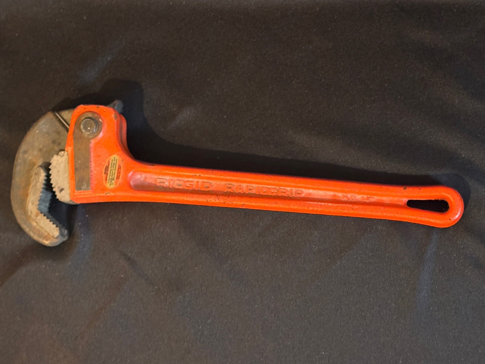 Ridgid H.D.14" Rapidgrip Pipe Wrench -- Made In the USA (Elyria, Ohio)