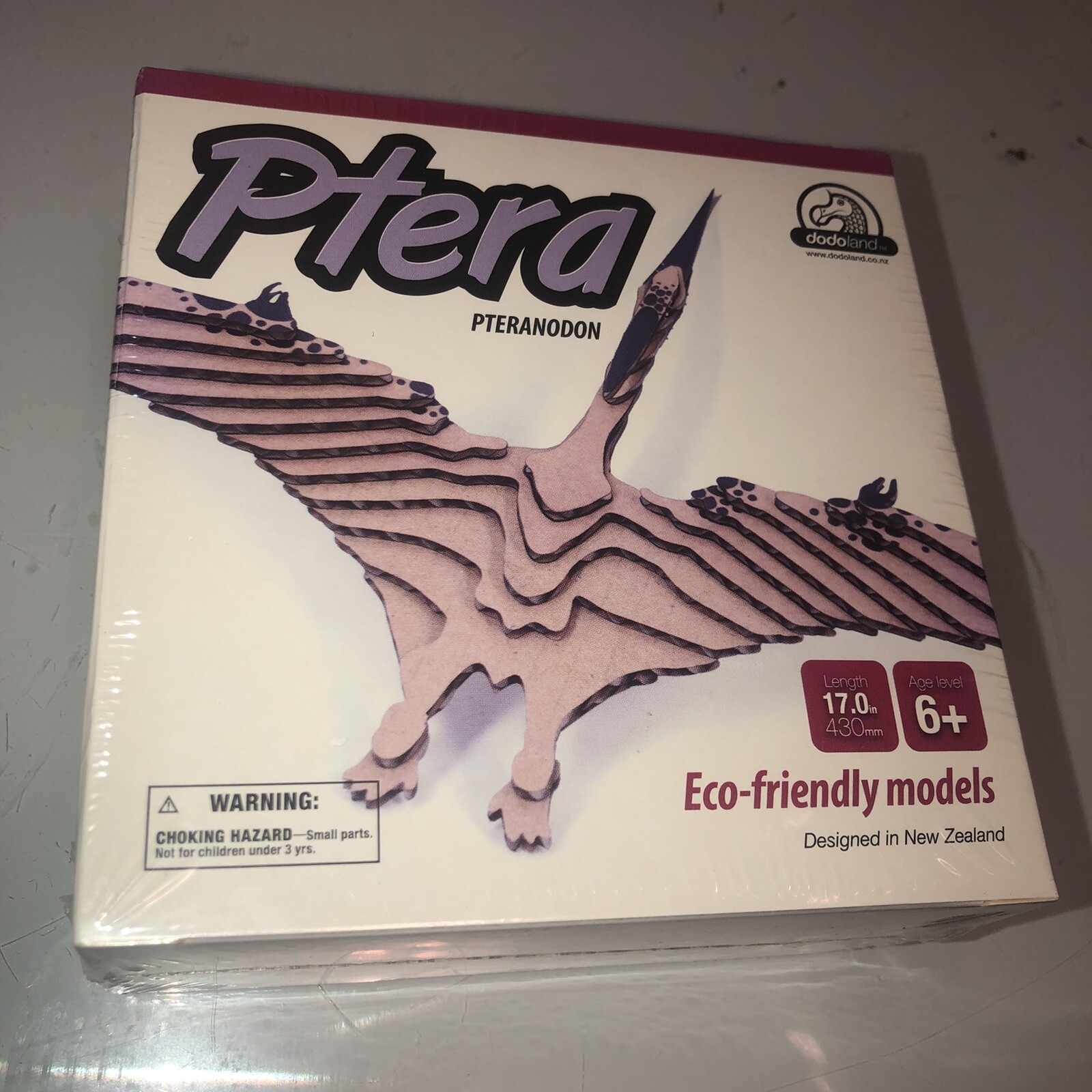Dodo Land Cardboard Model Pterosaur Pteranodon Dodoland Ptera New Unopened
