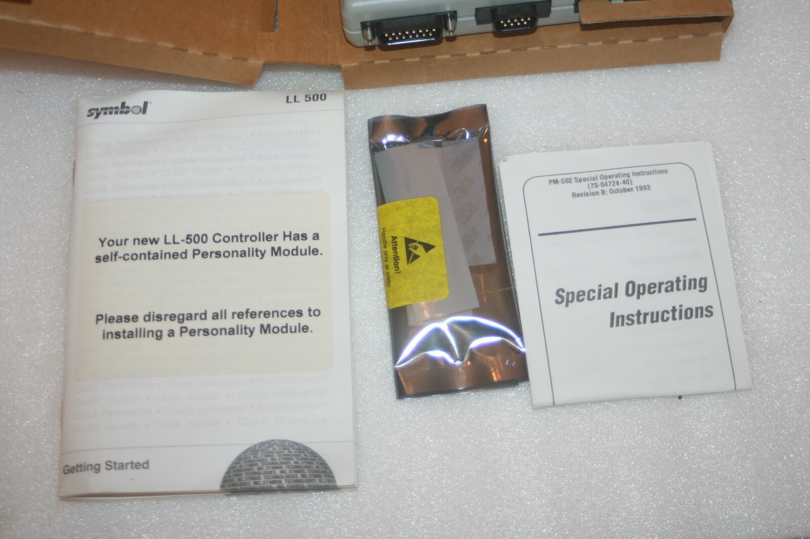 SYMBOL LL-500-I200-502 OmniLink Bar Code Scanner Interface Controller * NEW *