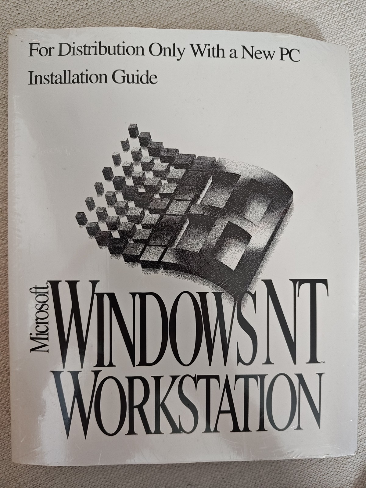 Microsoft Windows NT 3.51 Workstation CD-ROM/Floppy Disc, Manuals SEALED RARE