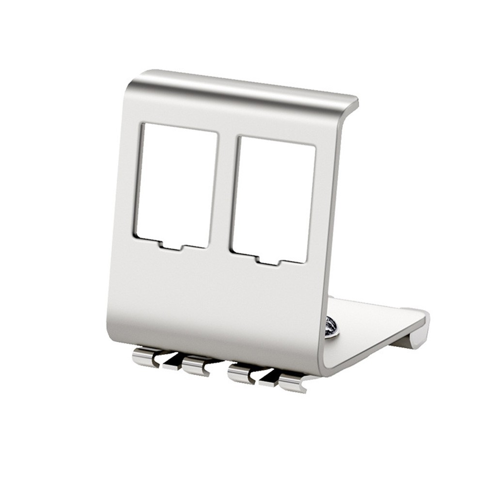 Network Module Metal Bracket Set 2pcs for RJ45 with Slide Rail Compatibility