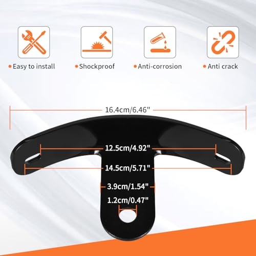 Rear Side License Plate Mount Bracket Compatible with for Harley Sportster 48