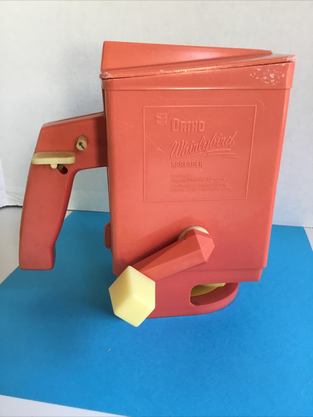 Vintage Ortho Whirlybird Multi-Purpose Hand Held Spreader Grass Seed Fertilizer