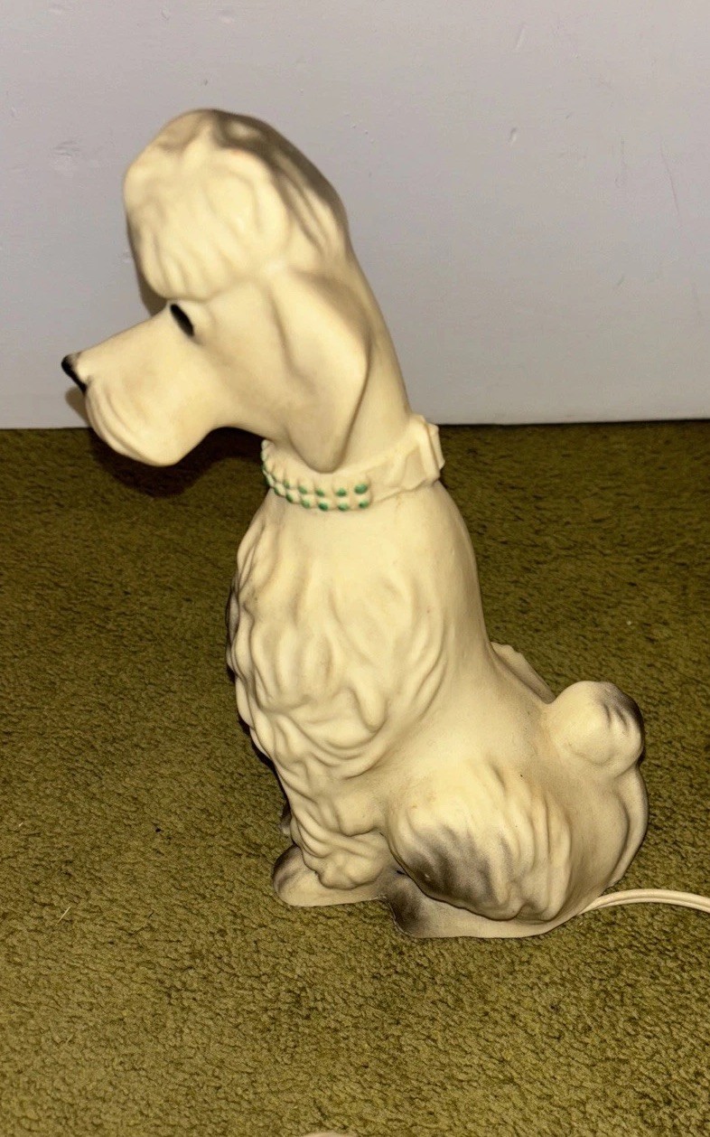 Vintage Nan-San Poodle Night Light (untested)