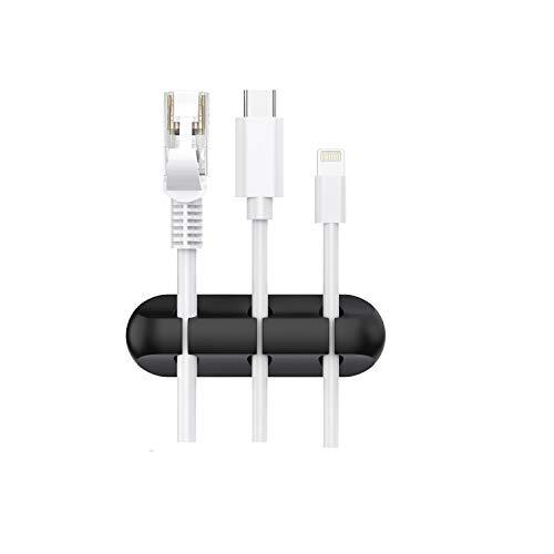 3 Pack Cable Holder Clips Cord Management Organizer for Desktop USB Charging