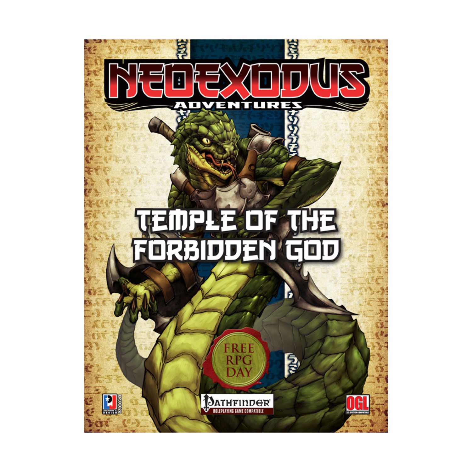 Louis Porter, Jr Pathfinder Temple of the Forbidden God (Free RPG Day 2013) NM