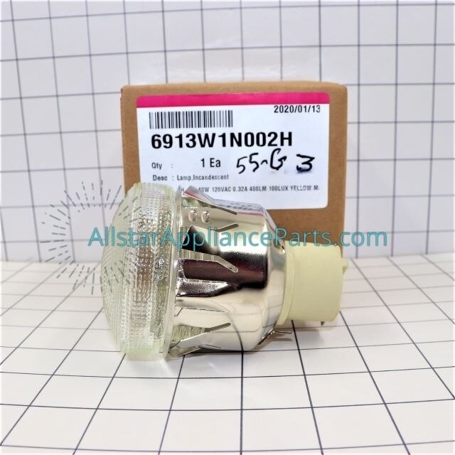 LG Range/Stove/Oven Lamp,incandescent 6913W1N002C
