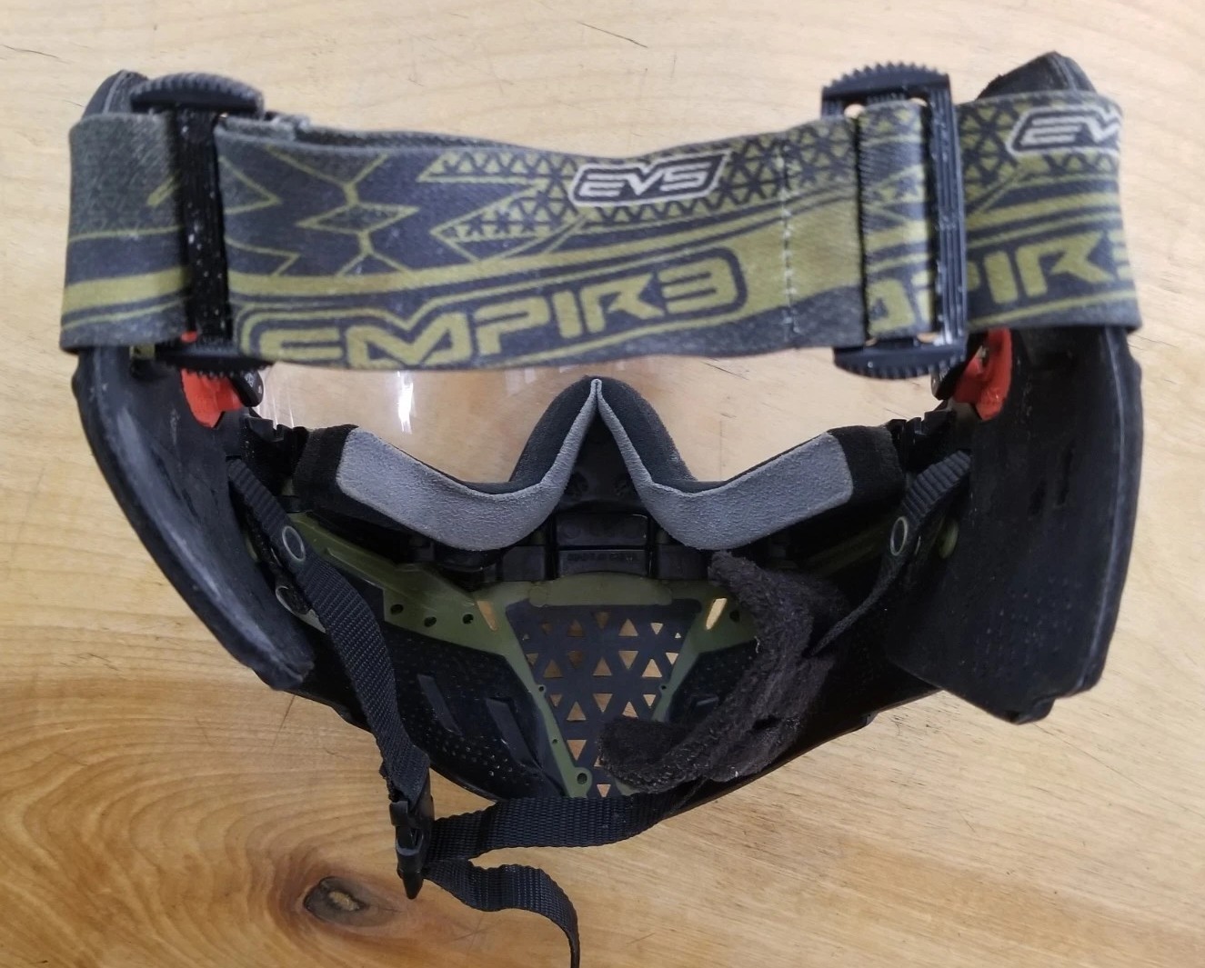 Empire EVS Paintball Mask - Black/Olive