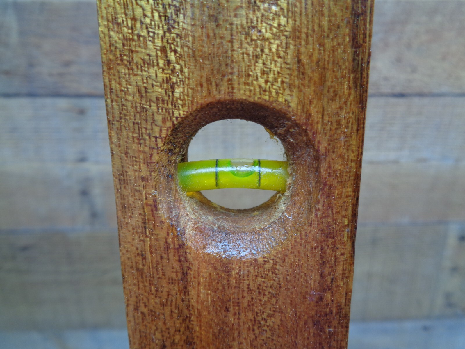 Wood & Brass Level 24" Long