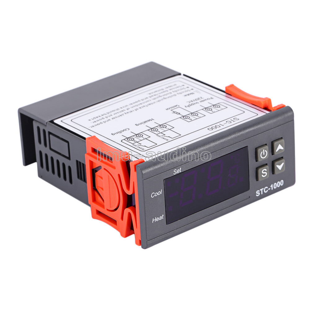 STC-1000 AC 110-220V Digital Temperature Controller Thermostat Aquarium Sensor