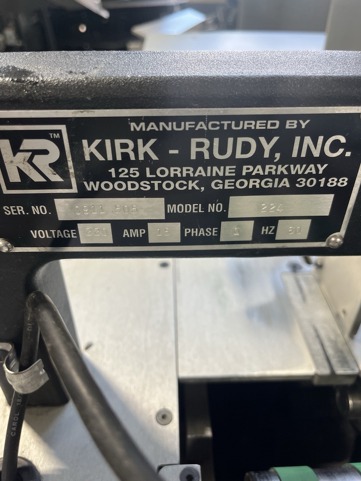 Kirk Rudy KR224DM Shuttle Feeder