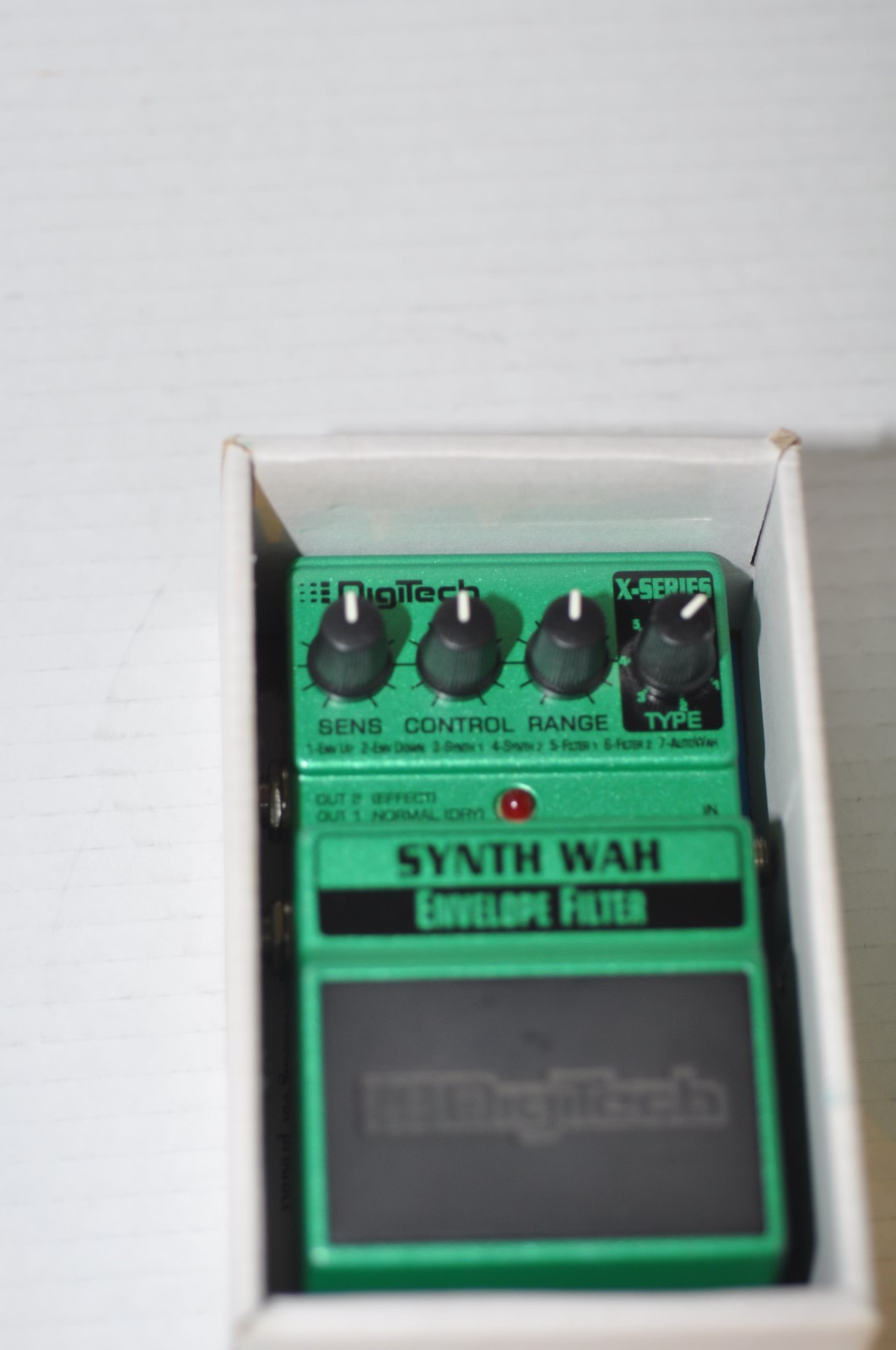 DigiTech X-Series Synth Wah Envelope Filter Guitar Effect Pedal
