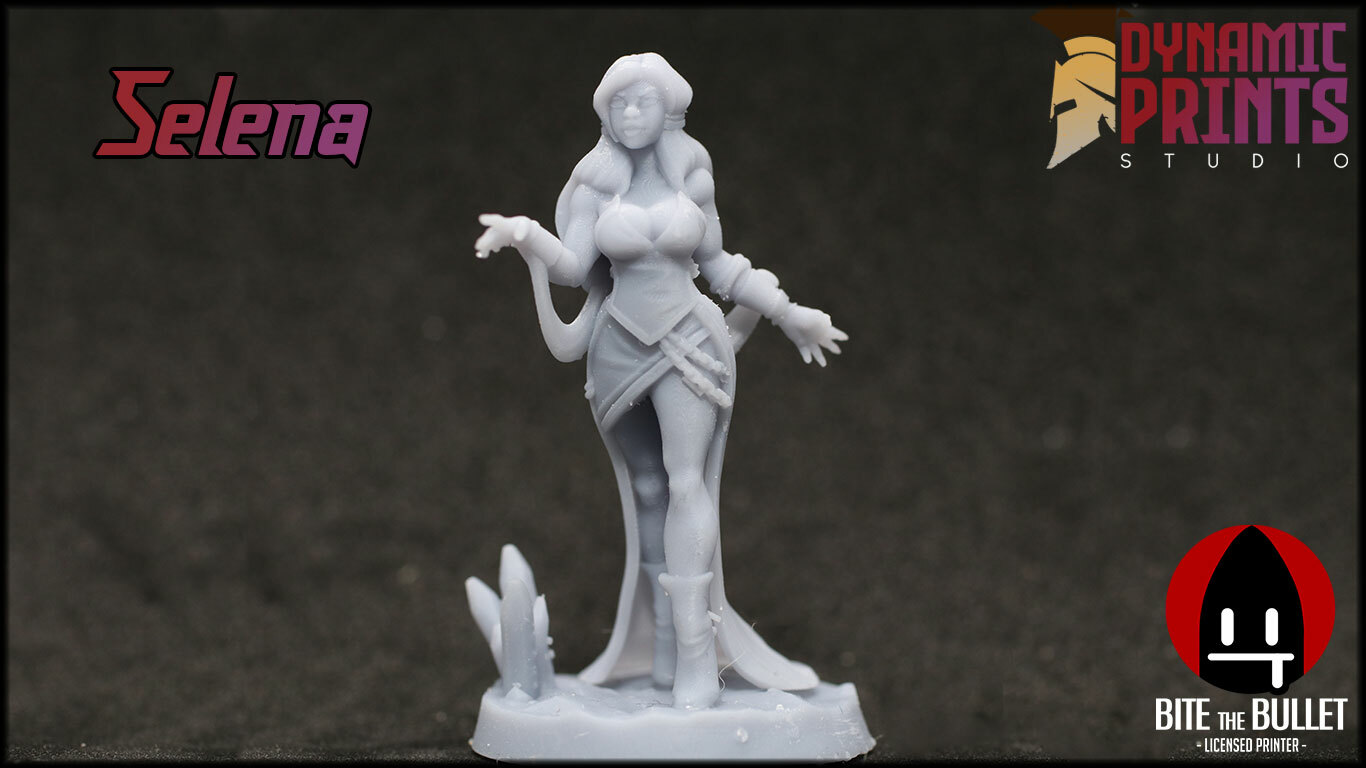 Selena - Puppetmaster Bite the Bullet Pinup 32mm Fantasy Fantasy D&D mini