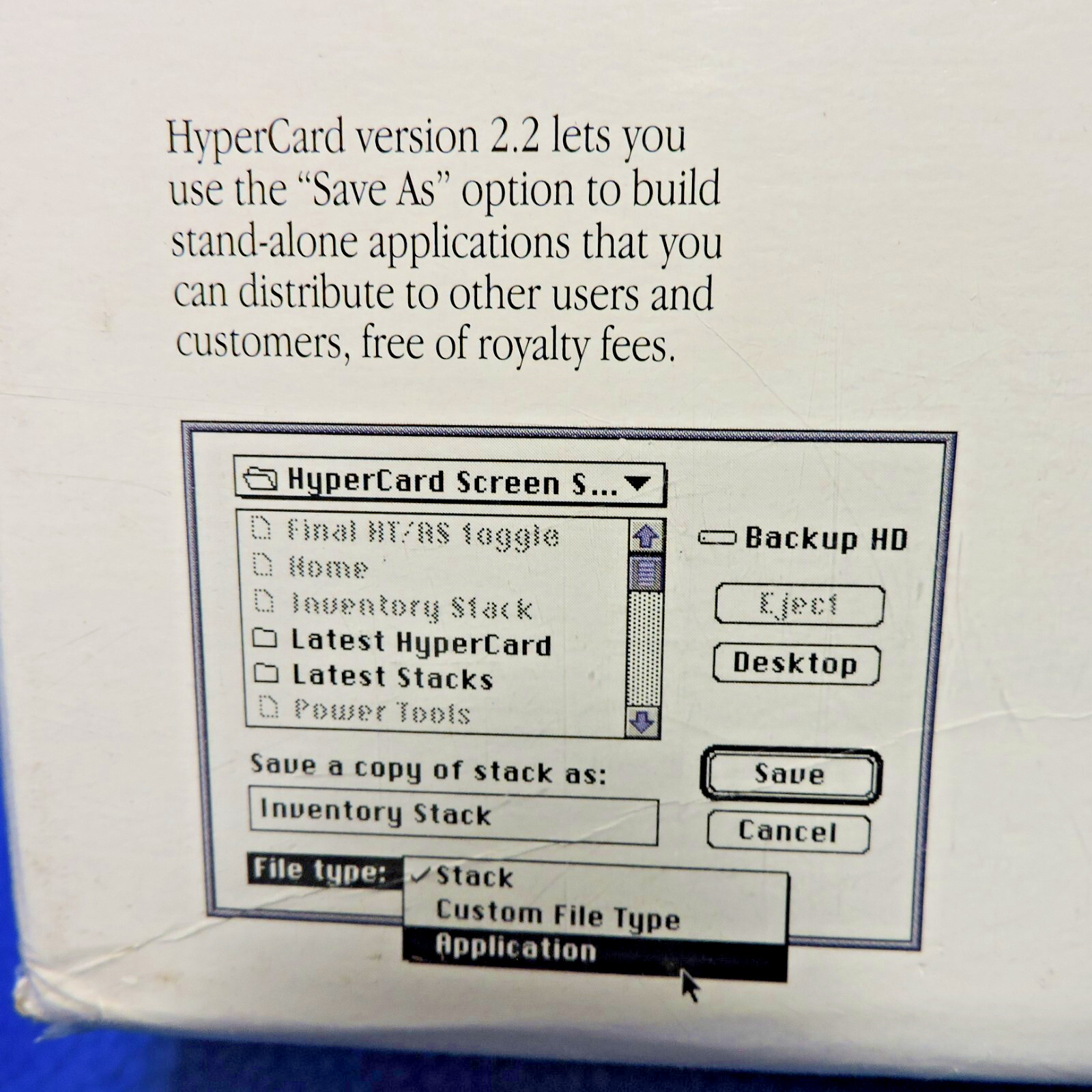 Vintage HyperCard Software Version 2.2 M2365LL/A New Still Sealed