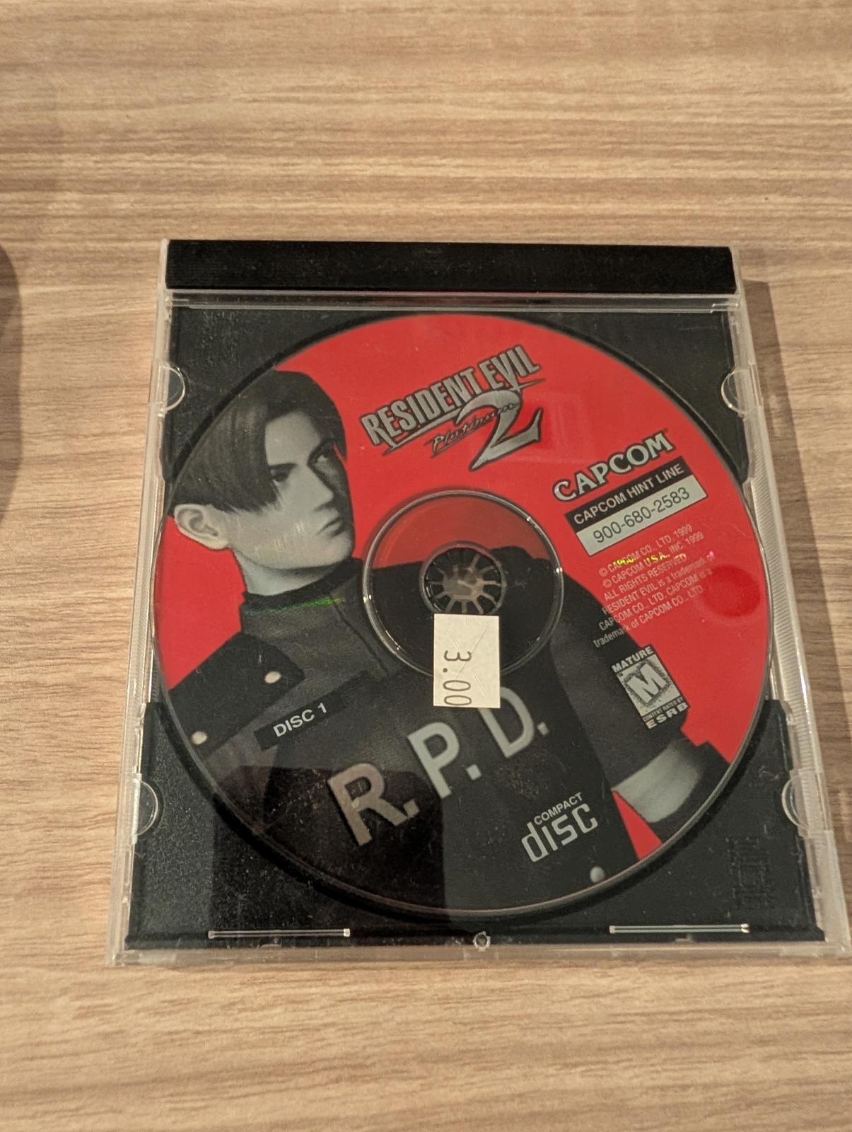 Resident Evil 2 PC Game Disc Set - Complete