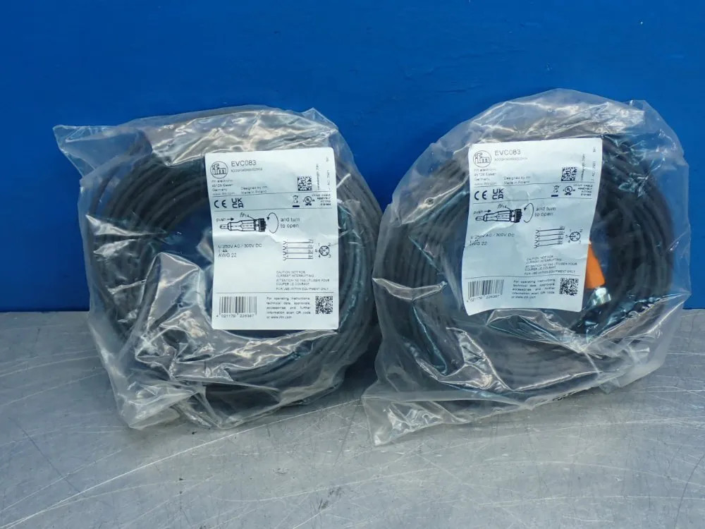 IFM M12 FEMALE TO PIGTAIL CORDSET EVC083