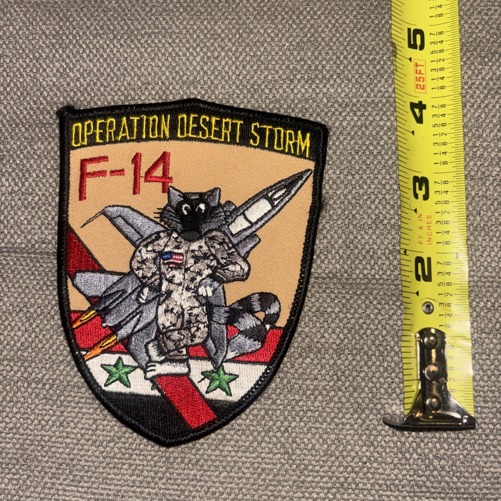Operation Desert Storm F-14 Patch Knights