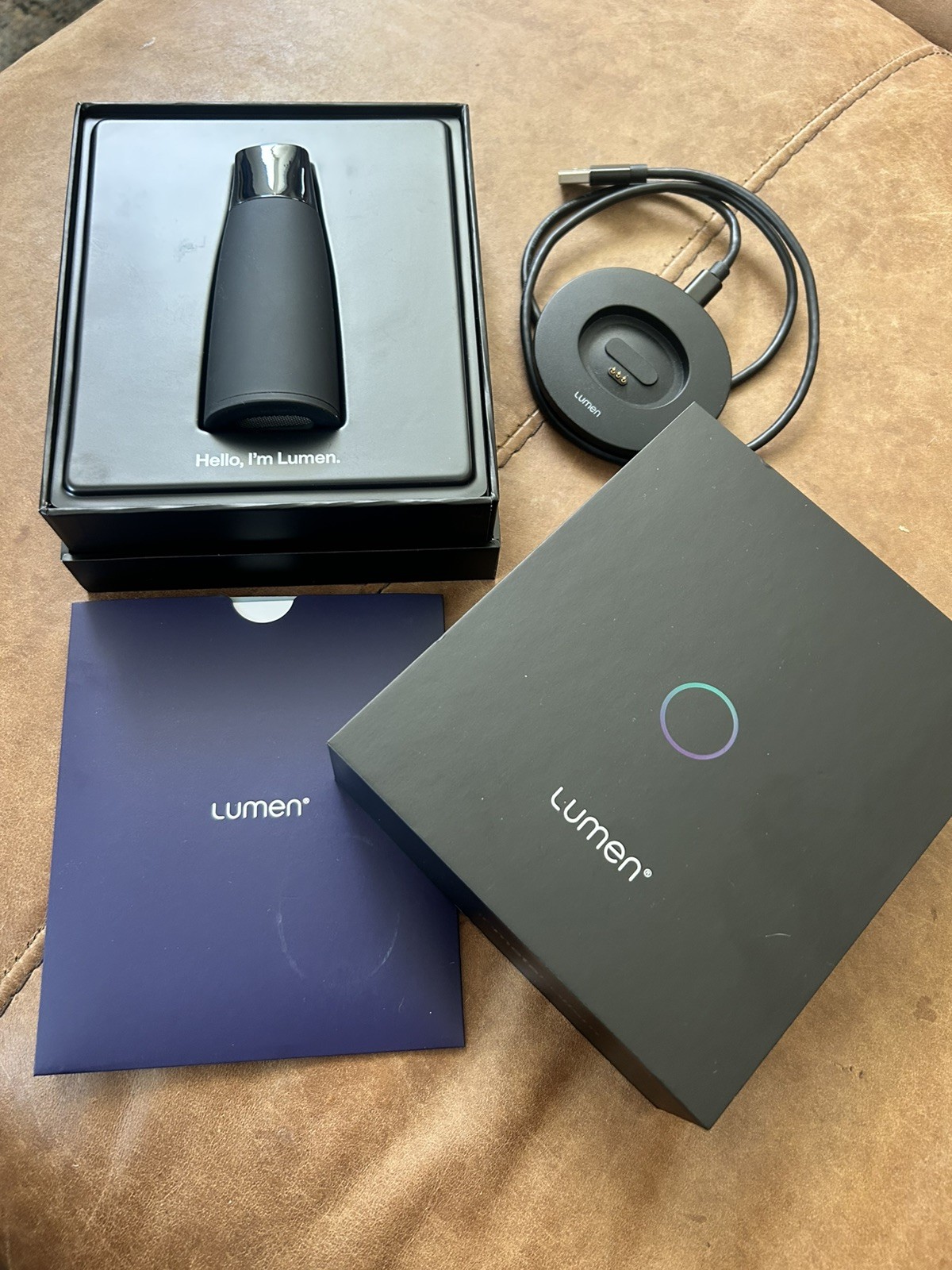 Lumen MF-V2-01 Metabolic Device Black Bluetooth USB w/ Dock, Case, Cable