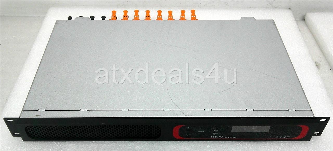 Biamp TESIRA FORTE AVB CI Digital Signal Processor