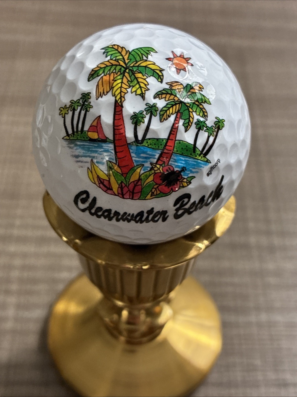 Clearwater Beach Florida Golf Ball